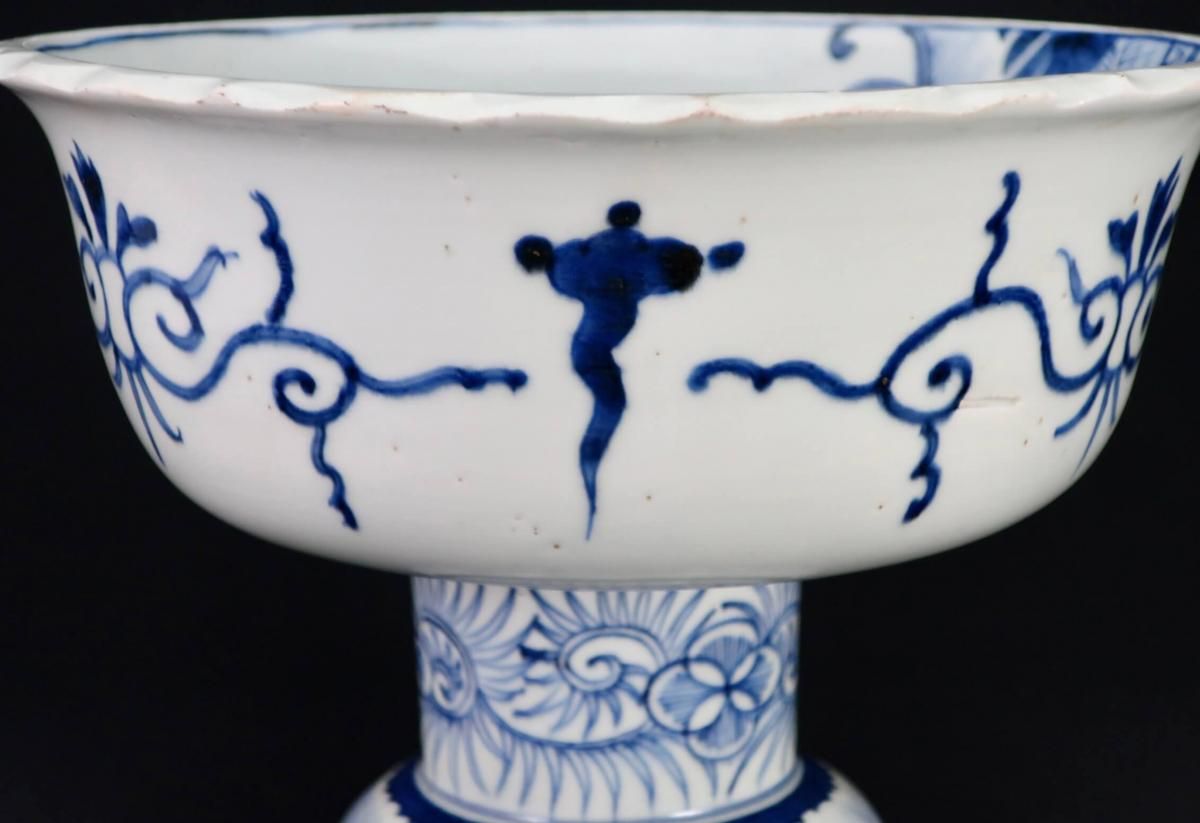 染付盃洗 MA283 染付盃洗 MA283 Yahoo!オークション -「古伊万里 盃洗