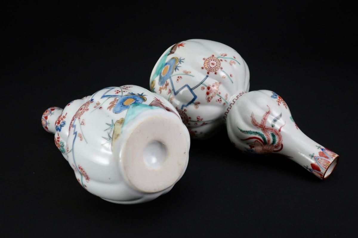 値下げ‼️柿右衛門様式　古伊万里　有田焼　徳利　瓢型19cm 値下げ‼️柿右衛門様式 古伊万里 有田焼 徳利 瓢型19cm Yahoo