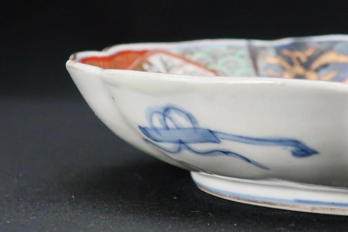 アンティーク古伊万里 中皿 桃紋 5枚 MOR 70627 アンティーク古伊万里 中皿 桃紋 5枚 MOR 70627