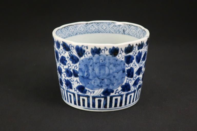 伊万里染付牡丹唐草文大蕎麦猪口 / Imari Large Blue & White Soba Cup