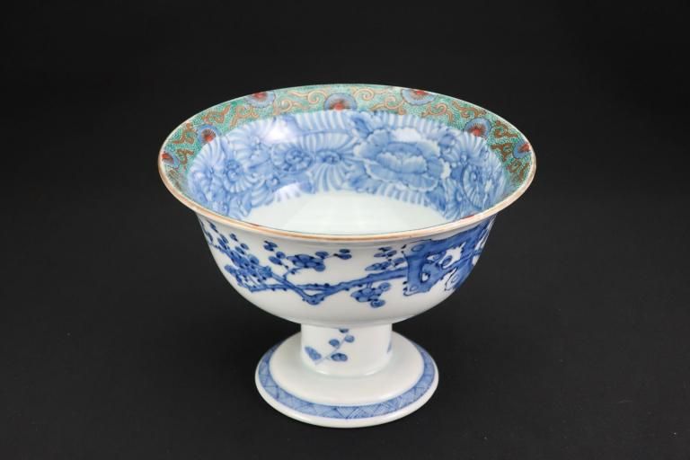 ΤĻʸ / Imari Polychrome 'Haisen' Sake Cup Washing Bowl