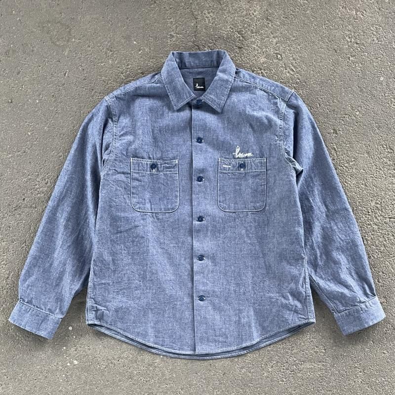 PSICOM COUPLER SHIRT　シャンブレーシャツ PSICOM COUPLER SHIRT - STAYRED ONLINE SHOP