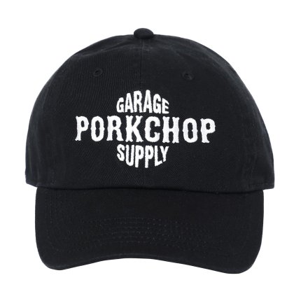 <img class='new_mark_img1' src='https://img.shop-pro.jp/img/new/icons5.gif' style='border:none;display:inline;margin:0px;padding:0px;width:auto;' />PORKCHOP GARAGE SUPPLY B&S BASE CAP/BLACK