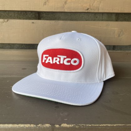 <img class='new_mark_img1' src='https://img.shop-pro.jp/img/new/icons5.gif' style='border:none;display:inline;margin:0px;padding:0px;width:auto;' />FARTCO BLOB SNAPBACK CAP /WHITE