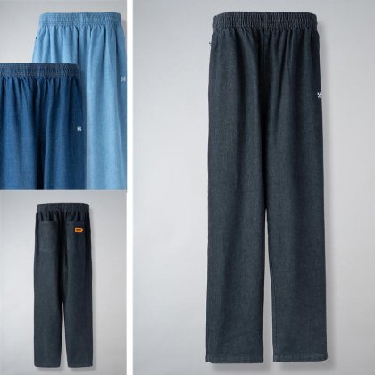 <img class='new_mark_img1' src='https://img.shop-pro.jp/img/new/icons5.gif' style='border:none;display:inline;margin:0px;padding:0px;width:auto;' />BLUCO Std. CHEF PANTS -Denim- /3Color