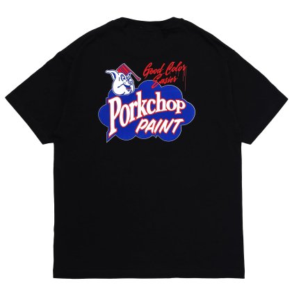 <img class='new_mark_img1' src='https://img.shop-pro.jp/img/new/icons5.gif' style='border:none;display:inline;margin:0px;padding:0px;width:auto;' />PORKCHOP GARAGE SUPPLY PAINT TEE/BLACK