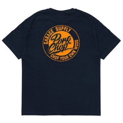 <img class='new_mark_img1' src='https://img.shop-pro.jp/img/new/icons5.gif' style='border:none;display:inline;margin:0px;padding:0px;width:auto;' />PORKCHOP GARAGE SUPPLY STENCIL CS TEE/NAVY