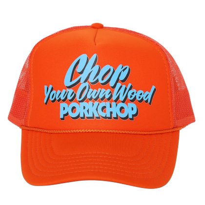 <img class='new_mark_img1' src='https://img.shop-pro.jp/img/new/icons5.gif' style='border:none;display:inline;margin:0px;padding:0px;width:auto;' />PORKCHOP GARAGE SUPPLY CHOP YOUR OWN WOOD CAP/ORANGE