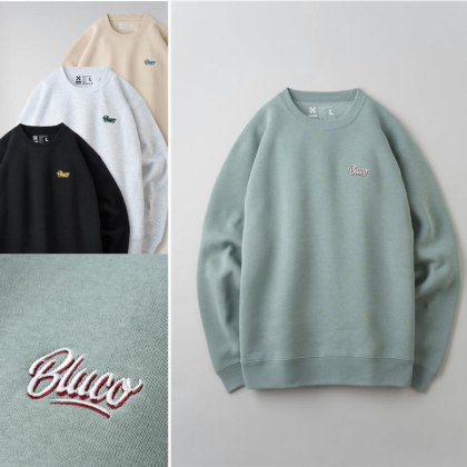 BLUCO SWEATSHIRT -Script-4Color <img class='new_mark_img2' src='https://img.shop-pro.jp/img/new/icons5.gif' style='border:none;display:inline;margin:0px;padding:0px;width:auto;' />