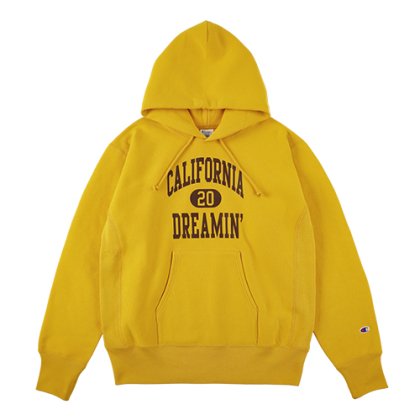 <img class='new_mark_img1' src='https://img.shop-pro.jp/img/new/icons5.gif' style='border:none;display:inline;margin:0px;padding:0px;width:auto;' />STANDARD CALIFORNIASD Champion for SD Exclusive Reverse Weave Hood Sweat/Yellow