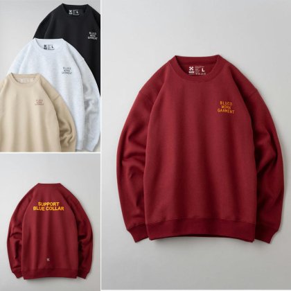 BLUCO SWEATSHIRT -Support-4Color <img class='new_mark_img2' src='https://img.shop-pro.jp/img/new/icons5.gif' style='border:none;display:inline;margin:0px;padding:0px;width:auto;' />
