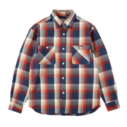 <img class='new_mark_img1' src='https://img.shop-pro.jp/img/new/icons24.gif' style='border:none;display:inline;margin:0px;padding:0px;width:auto;' />STANDARD CALIFORNIASDSD SD Heavy Flannel Check Shirt/Navy/Red
