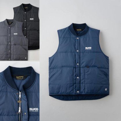 BLUCO RIB VEST-3Color <img class='new_mark_img2' src='https://img.shop-pro.jp/img/new/icons5.gif' style='border:none;display:inline;margin:0px;padding:0px;width:auto;' />