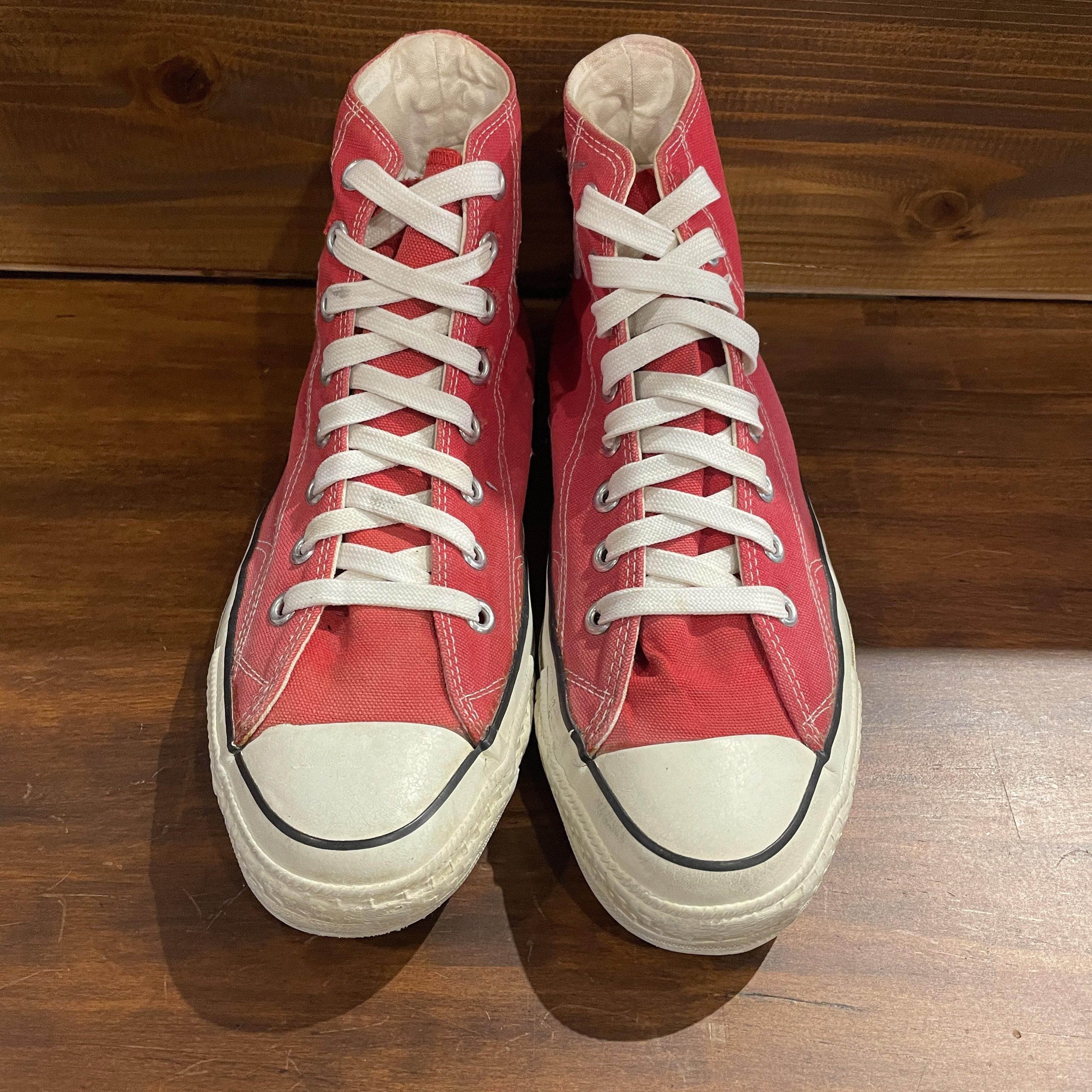80's Converse コンバース オールスター ALLSTAR/US9 | ビンテージ感溢れる80年代デザイン - STAYRED ONLINE SHOP 80's Converse コンバース オールスター ALLSTAR/US9 | ビンテージ感溢れる80年代デザイン - STAYRED ONLINE SHOP