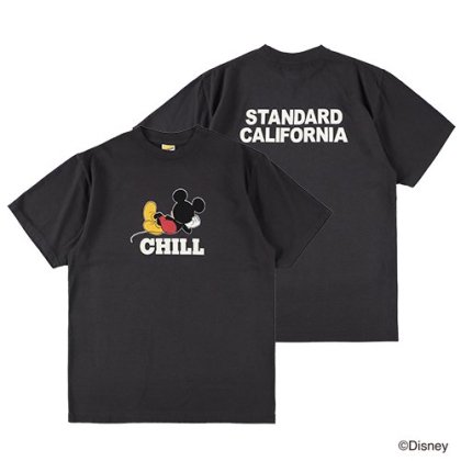 <img class='new_mark_img1' src='https://img.shop-pro.jp/img/new/icons5.gif' style='border:none;display:inline;margin:0px;padding:0px;width:auto;' />STANDARD CALIFORNIA Disney  SD Chill T/Black