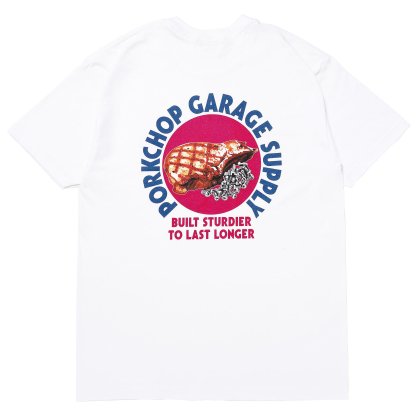 <img class='new_mark_img1' src='https://img.shop-pro.jp/img/new/icons5.gif' style='border:none;display:inline;margin:0px;padding:0px;width:auto;' />PORKCHOP GARAGE SUPPLY PC & SCREW TEE/WHITE