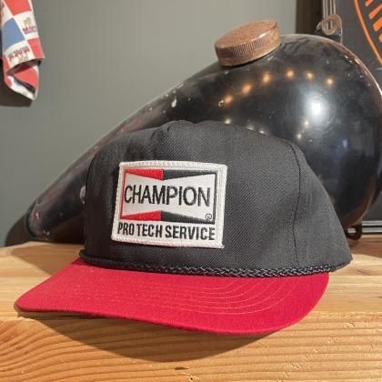 【ビンテージ】コーデュロイトラッカーキャップ　80s チャンピオン ビンテージ】コーデュロイトラッカーキャップ 80s チャンピオン