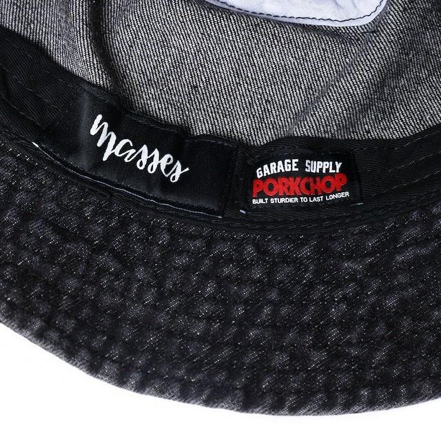 PORKCHOP GARAGE SUPPLY x MASSES HAT-DENIM P | デニムハット