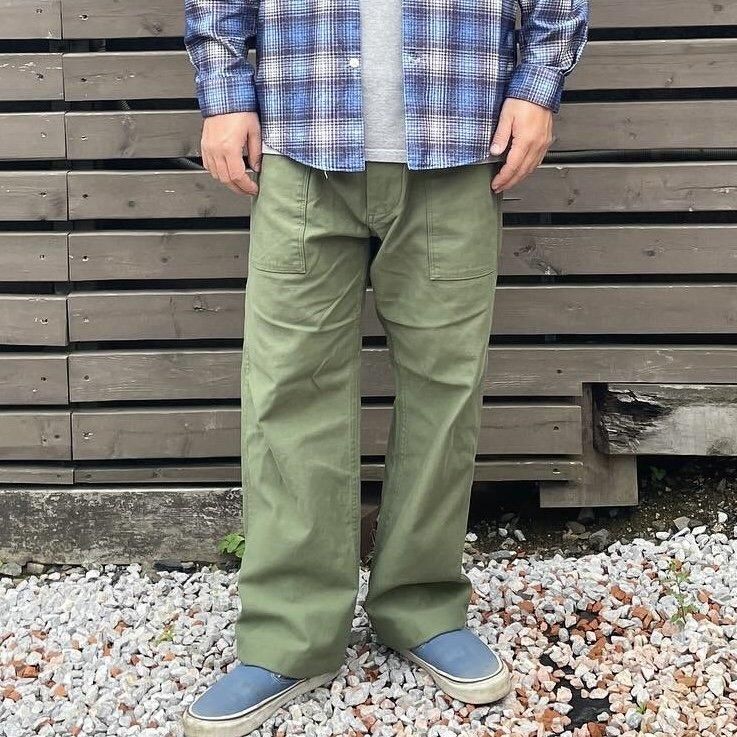 信頼も高い Psicom WN'W バックサテン加工済みベイカーパンツ | PANTS パンツ