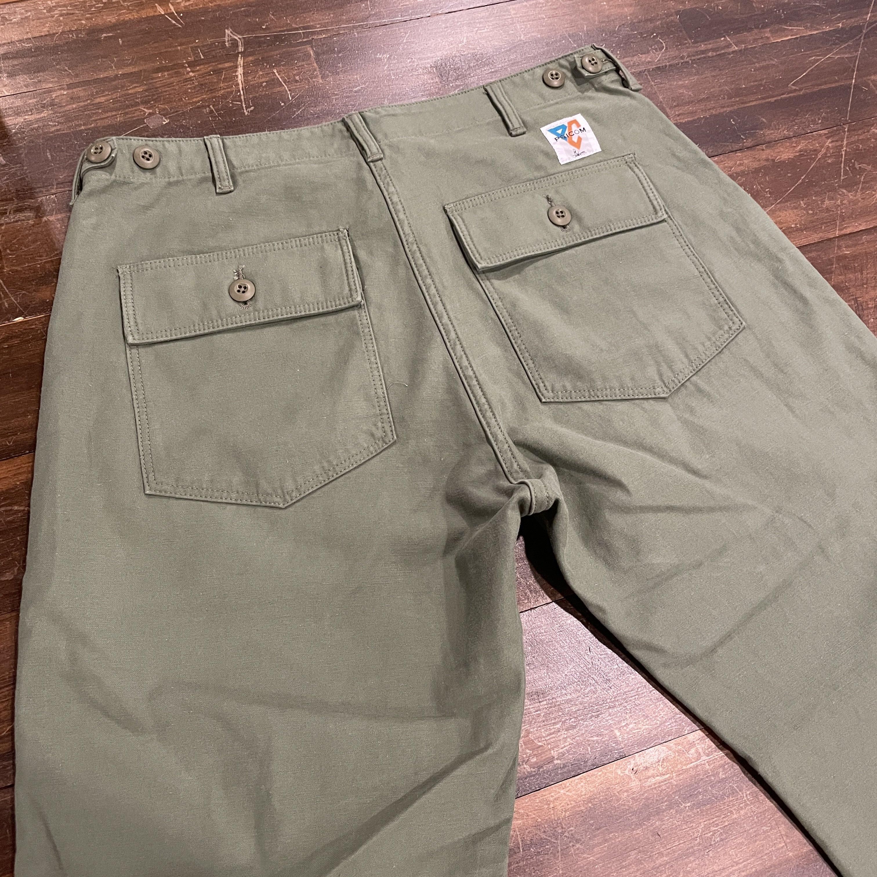 お歳暮 時期 Psicom WN'W PANTS | バックサテン加工済みベイカーパンツ パンツ