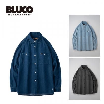 <img class='new_mark_img1' src='https://img.shop-pro.jp/img/new/icons5.gif' style='border:none;display:inline;margin:0px;padding:0px;width:auto;' />BLUCO WORK GARMENT ֥륳 ǥ˥ /8oz DENIM WORK SHIRTS/145-11-001