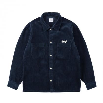 <img class='new_mark_img1' src='https://img.shop-pro.jp/img/new/icons24.gif' style='border:none;display:inline;margin:0px;padding:0px;width:auto;' />STANDARD CALIFORNIA SD Corduroy Shirt Jacket
 /NAVY