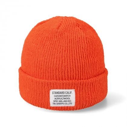 <img class='new_mark_img1' src='https://img.shop-pro.jp/img/new/icons5.gif' style='border:none;display:inline;margin:0px;padding:0px;width:auto;' />STANDARD CALIFORNIA SD Cotton Watch Cap /Orenge