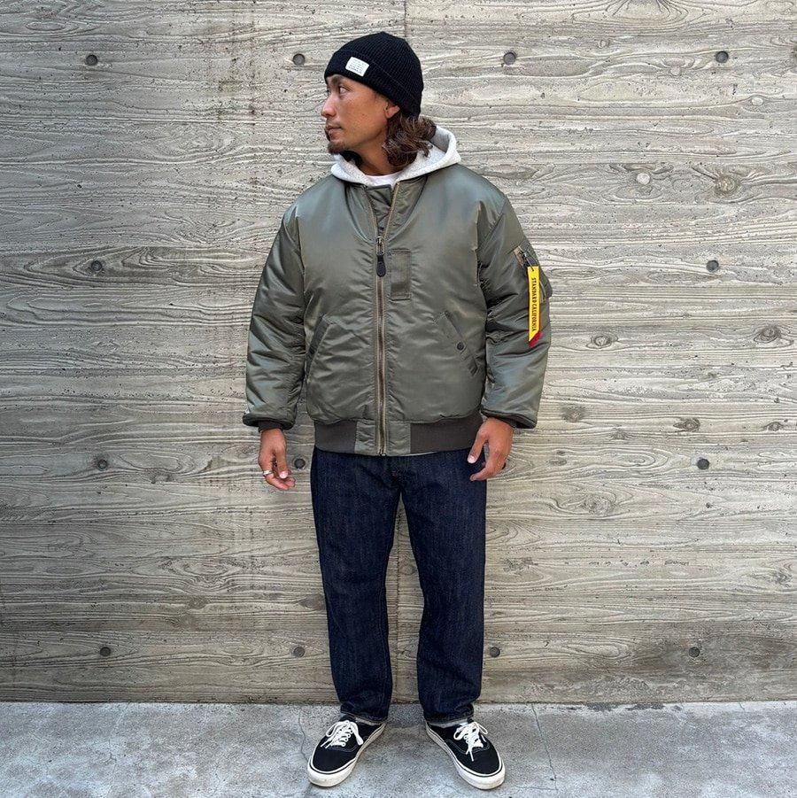 Alpha × Standard California MA-1 サイズM Alpha × Standard California MA-1 Mサイズ