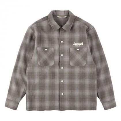 <img class='new_mark_img1' src='https://img.shop-pro.jp/img/new/icons24.gif' style='border:none;display:inline;margin:0px;padding:0px;width:auto;' />STANDARD CALIFORNIA  SD Wool Check Shirt/Charcoal


