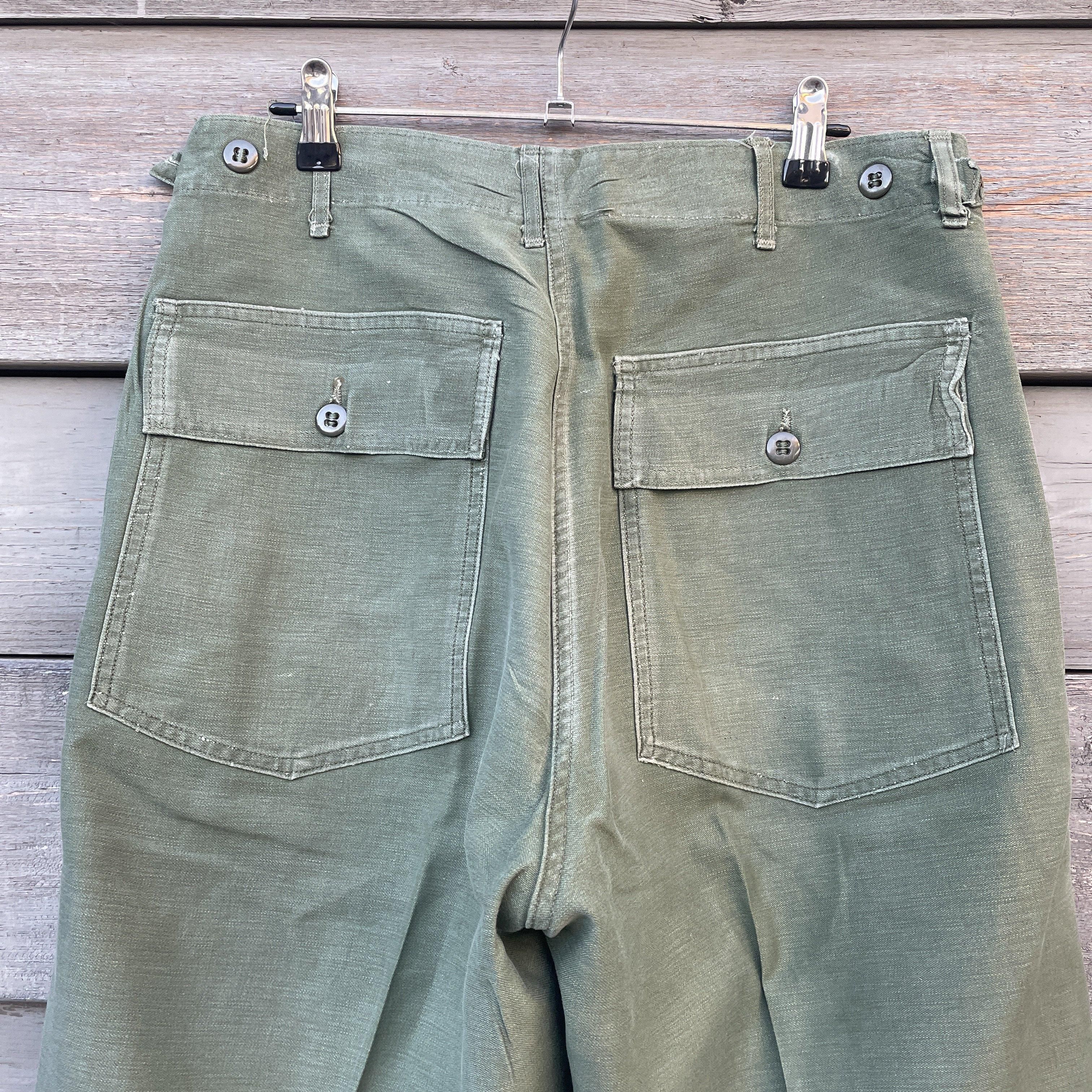 ビンテージ ARMY ベイカーパンツ カーキ DEAD STOCK 62年製 US.ARMY ベイカーパンツ | カーキ