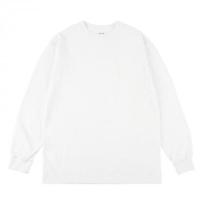 Amazon.co.jp: 竹財輝之助 長袖Tシャツ 白 XLサイズ : ファッション