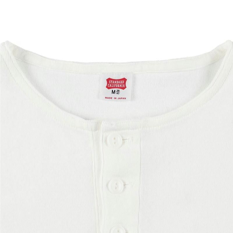 Standard Calif. ヘンリーネック スウェット　XL 美品 Standard Calif. ヘンリーネック スウェット XL 美品