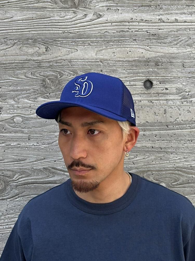 スタンダードカリフォルニア NEW ERA メッシュキャップ 7 5/8 黒 NEW ERA × STANDARD CALIFORNIA [ニューエラ×スタンダード