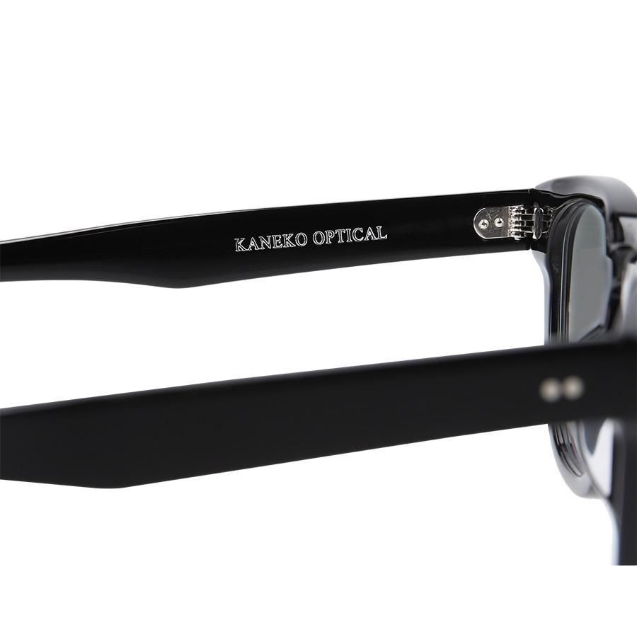 金子眼鏡 kaneko サングラス black KANEKO OPTICAL | SDサングラス Type 4 - STAYRED ONLINE SHOP