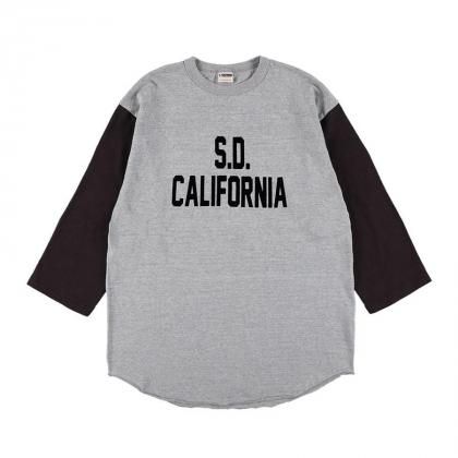 <img class='new_mark_img1' src='https://img.shop-pro.jp/img/new/icons5.gif' style='border:none;display:inline;margin:0px;padding:0px;width:auto;' />STANDARD CALIFORNIA SD 88/12 Logo Baseball T/Black