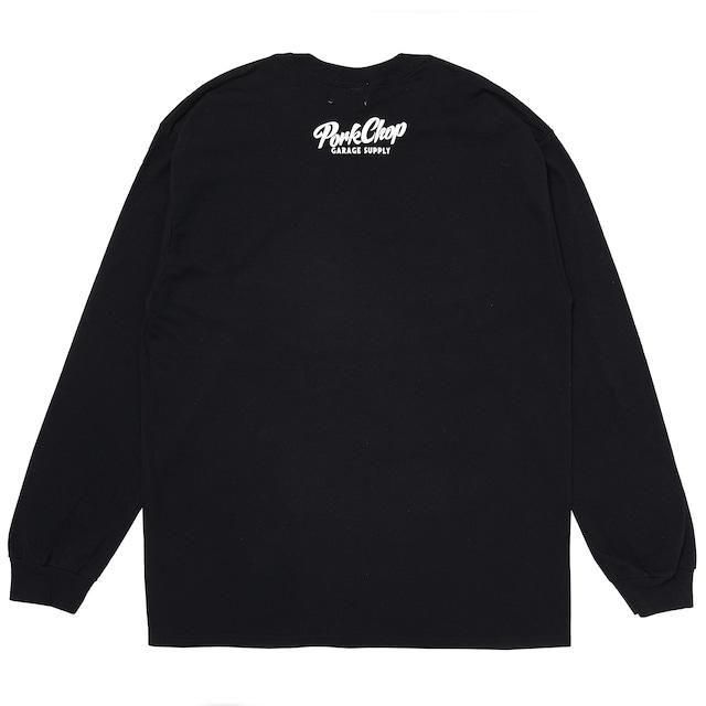 PORKCHOP GARAGE SUPPLY | BIG LOGO L/S TEE - STAYRED ONLINE SHOP