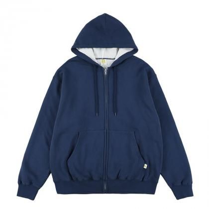 <img class='new_mark_img1' src='https://img.shop-pro.jp/img/new/icons5.gif' style='border:none;display:inline;margin:0px;padding:0px;width:auto;' />STANDARD CALIFORNIA SD RUSSELL ATHLETIC / SD W Face Zip Hood Sweat/ Navy
