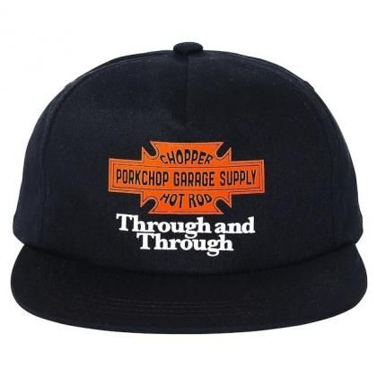 <img class='new_mark_img1' src='https://img.shop-pro.jp/img/new/icons5.gif' style='border:none;display:inline;margin:0px;padding:0px;width:auto;' />PORKCHOP GARAGE SUPPLY Through and Through CAP/BLACK