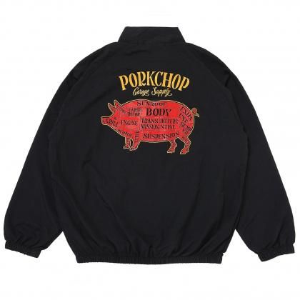 <img class='new_mark_img1' src='https://img.shop-pro.jp/img/new/icons5.gif' style='border:none;display:inline;margin:0px;padding:0px;width:auto;' />PORKCHOP GARAGE SUPPLY PORK BACK NYLON JKT/BLACK
