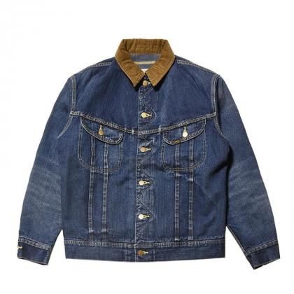 <img class='new_mark_img1' src='https://img.shop-pro.jp/img/new/icons5.gif' style='border:none;display:inline;margin:0px;padding:0px;width:auto;' />STANDARD CALIFORNIA Lee / SD Storm Rider Denim Jacket 101LJ Vintage Wash
