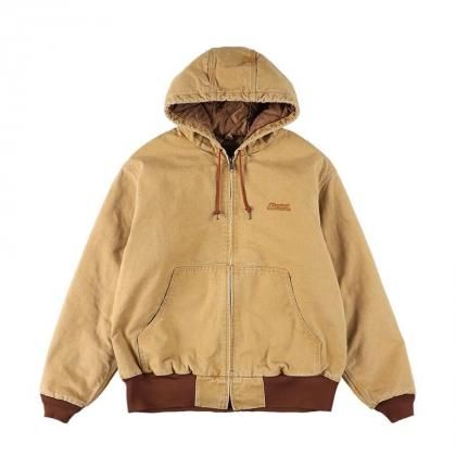 <img class='new_mark_img1' src='https://img.shop-pro.jp/img/new/icons5.gif' style='border:none;display:inline;margin:0px;padding:0px;width:auto;' />STANDARD CALIFORNIA SD Duck Hood Jacket Vintage Wash/Brown