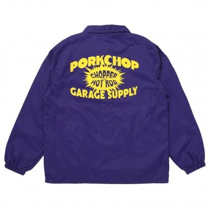 <img class='new_mark_img1' src='https://img.shop-pro.jp/img/new/icons5.gif' style='border:none;display:inline;margin:0px;padding:0px;width:auto;' />PORKCHOP GARAGE SUPPLY BOMB COACH JKT/PURPLE
