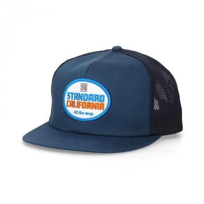 <img class='new_mark_img1' src='https://img.shop-pro.jp/img/new/icons5.gif' style='border:none;display:inline;margin:0px;padding:0px;width:auto;' />STANDARD CALIFORNIA SD Logo Patch Mesh Cap/Navy