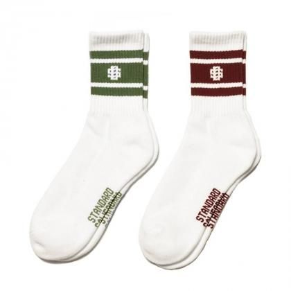 <img class='new_mark_img1' src='https://img.shop-pro.jp/img/new/icons5.gif' style='border:none;display:inline;margin:0px;padding:0px;width:auto;' />STANDARD CALIFORNIA SD Sports Socks-2P Type-2
