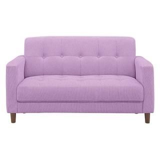 紫色ボタン付き2人掛けソファ 2人掛けソファ特集｜おしゃれソファが買える・選べる｜ソファ専門店e-casa