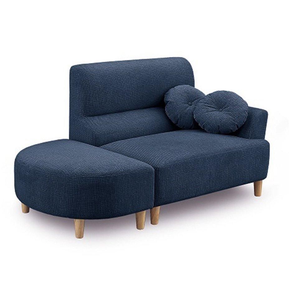 カウチソファ　３人掛け　ファブリック　傷に強い　ネイビー　新品 カウチソファ 3人掛け ファブリック 傷に強い ネイビー 新品 モダンな