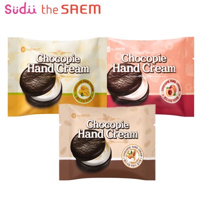 【the SAEM】ザセム チョコパイ ハンドクリーム [アーモンドミルク/マンゴー/ピーチ] CHOCOPIE HAND CREAM 35ml
