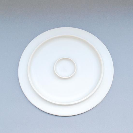 丸平皿 白マット 26cm - ジオクラフトオンラインショップ 丸平皿 白マット 26cm - ジオクラフトオンラインショップ