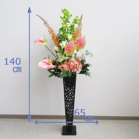 光触媒造花アレンジメント【スタンド７０型ＲＤ607】美しい
