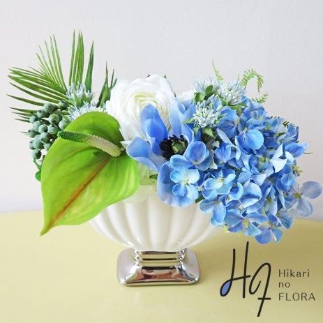 まるで本当の紫陽花みたい!大輪の紫陽花が美しいアーティフィシャル